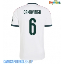Camisa de time de futebol Real Madrid Eduardo Camavinga #6 Replicas 1º Equipamento 2026-27 Manga Curta